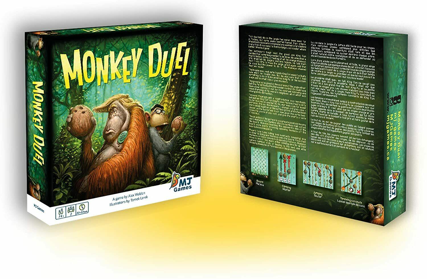 Monkey Duel Cover Back