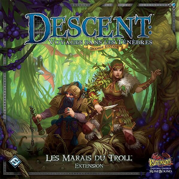 Descent: Voyages Dans les Ténèbres (Seconde Édition) - Les Marais du Troll Cover