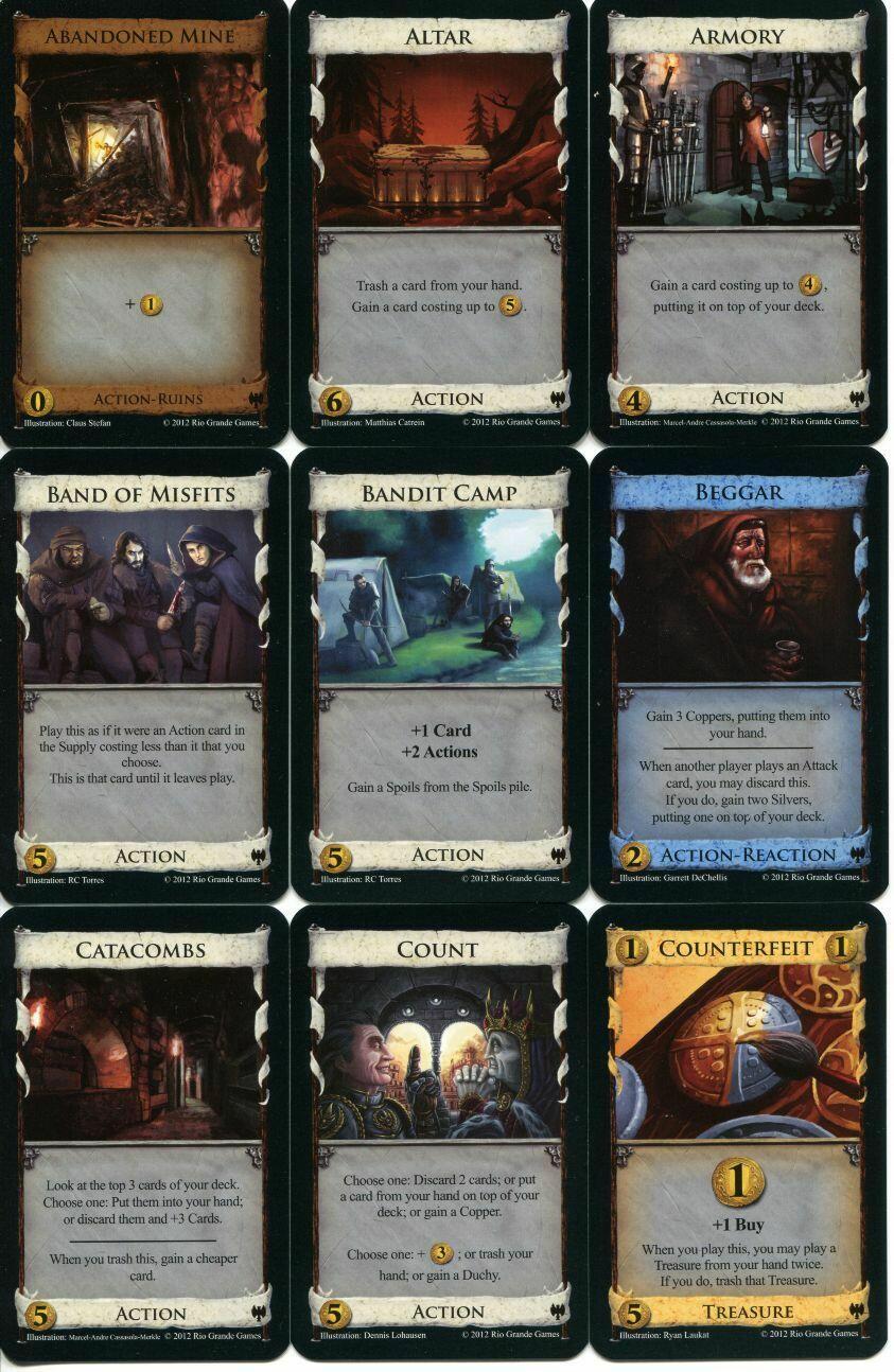 Dominion: Dark Ages Cards