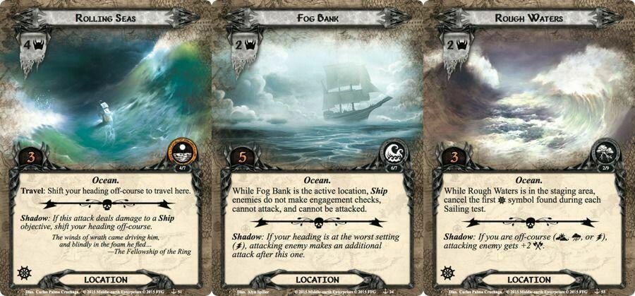 Le Seigneur des Anneaux: Le Jeu de Cartes - Les Havres Gris Cartes