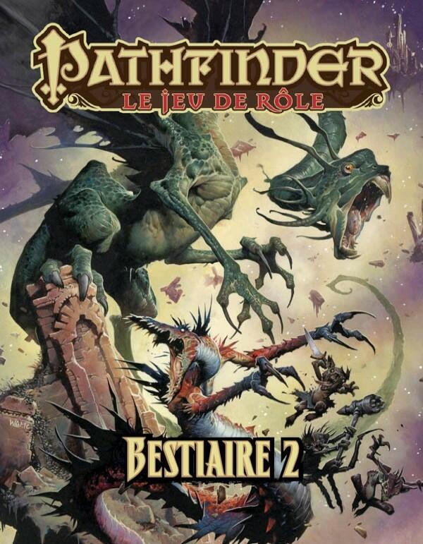 Pathfinder: Le Jeu de Rôle - Bestiaire 2 Cover