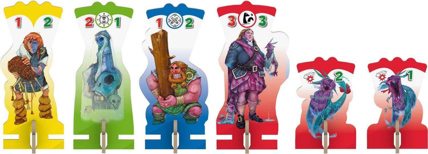 Time Arena: Scots Personnages