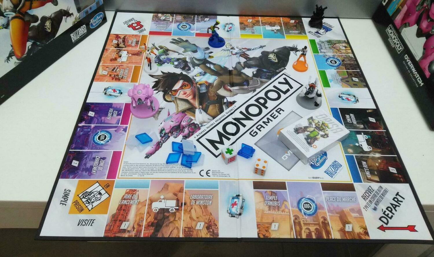 Monopoly: Gamer - Overwatch - Édition de Collection Eclate