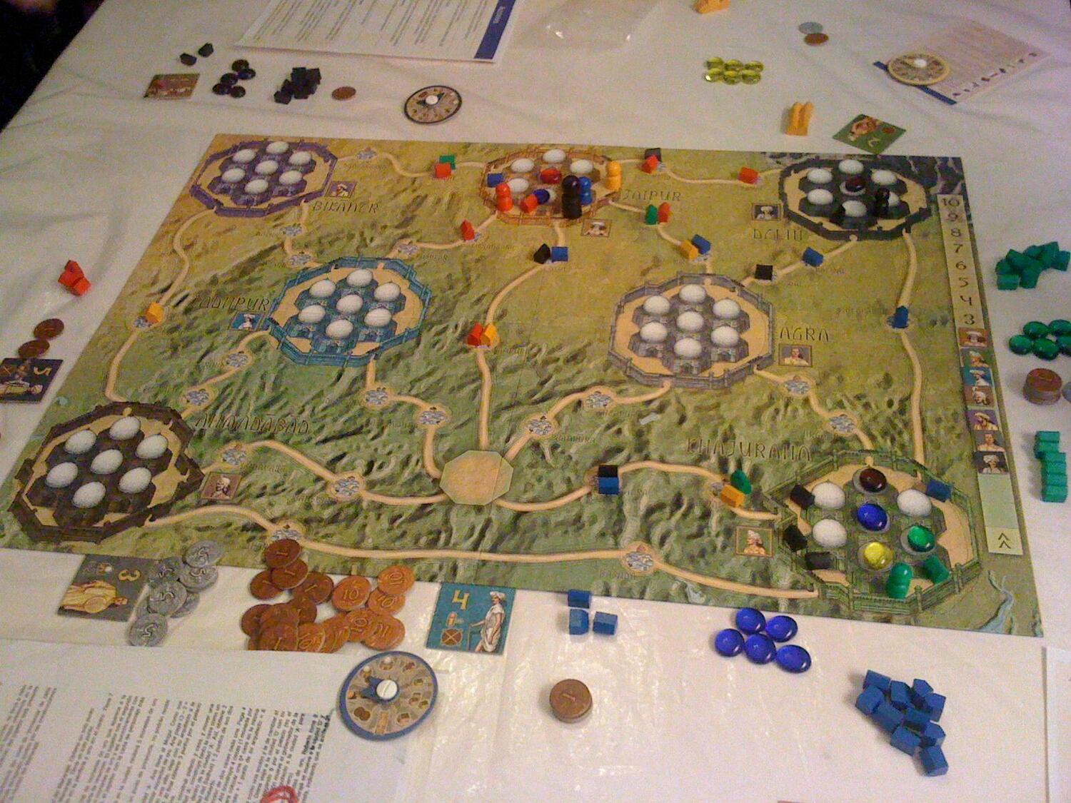 Maharaja: Le Jeu des Bâtisseurs de Palais Eclate