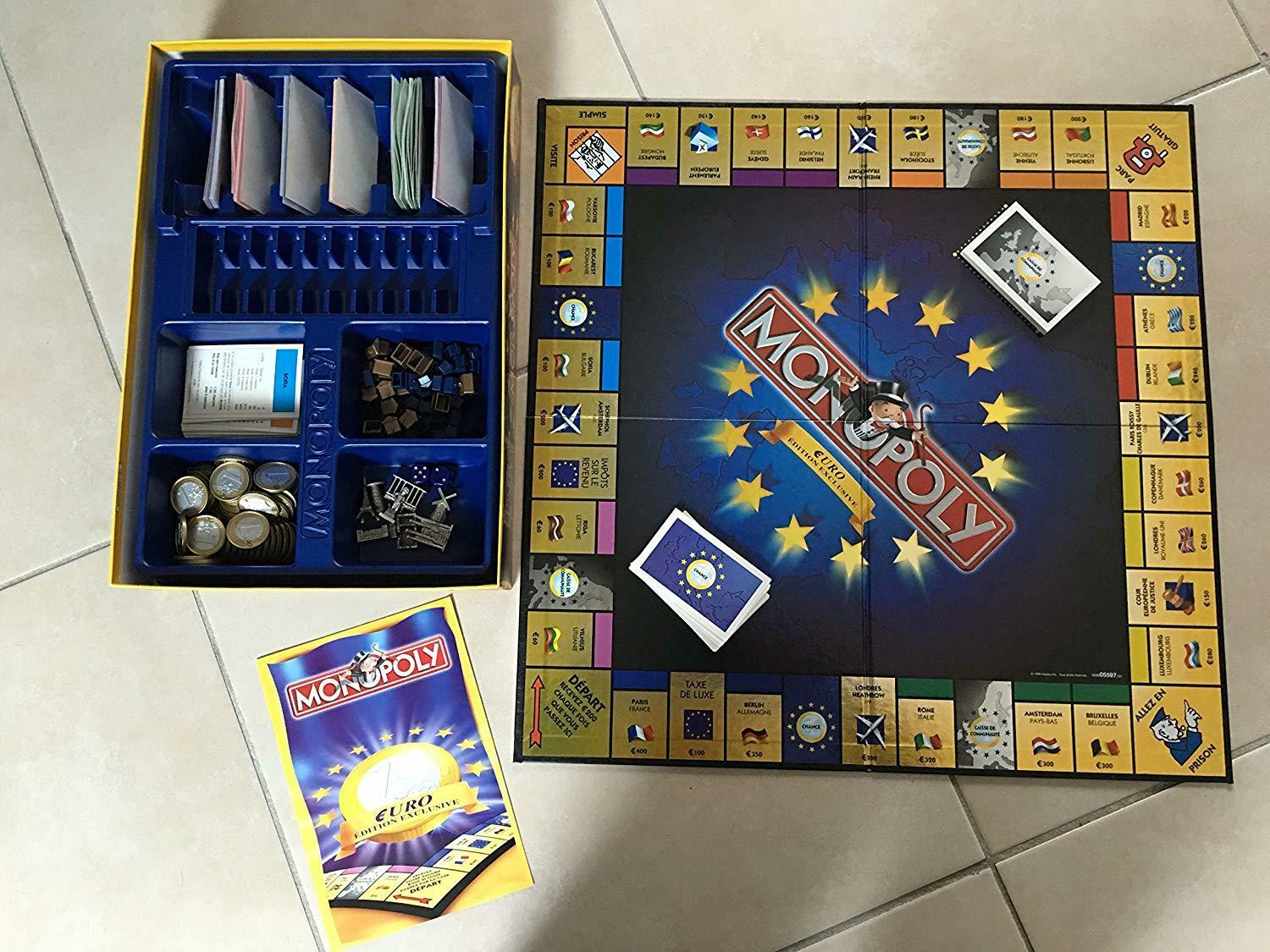 Monopoly: Euro Édition Exclusive Eclate