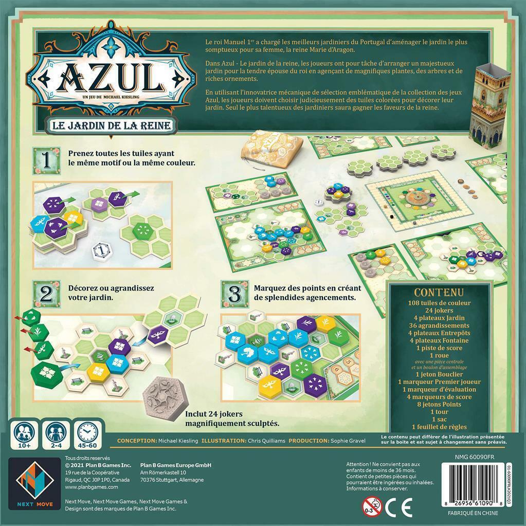 Azul: Le Jardin de la Reine Back