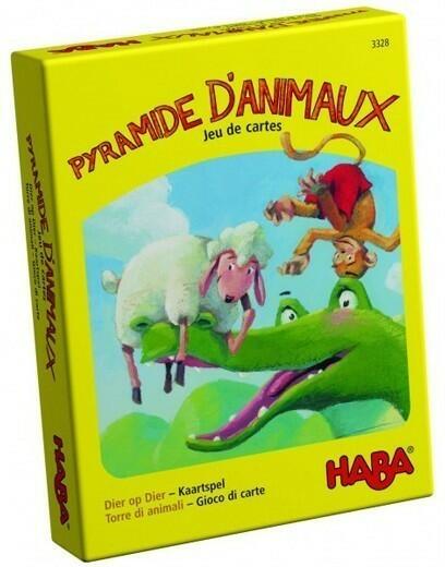 Pyramide d’Animaux: Jeu de Cartes Cover 3d
