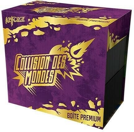 Keyforge: Collision des Mondes - Boîte Premium Cover 3d