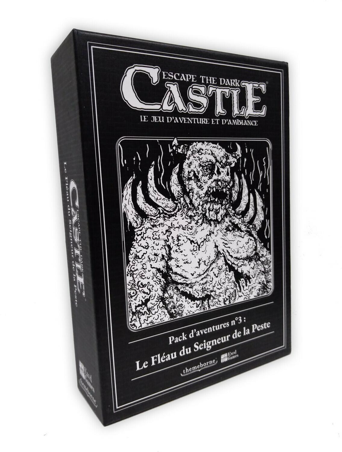 Escape the Dark Castle: Pack d'Aventures n°3 - Le Fléau du Seigneur de la Peste Cover 3d