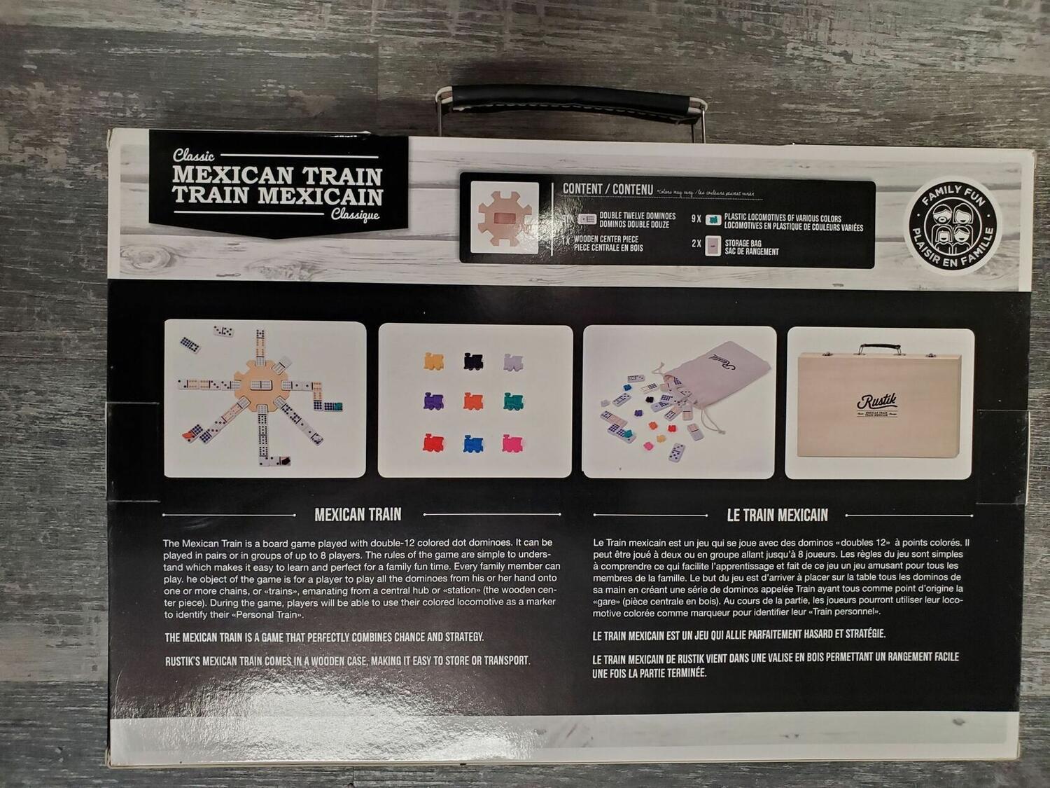 Mexican Train: Rustik Back 3d