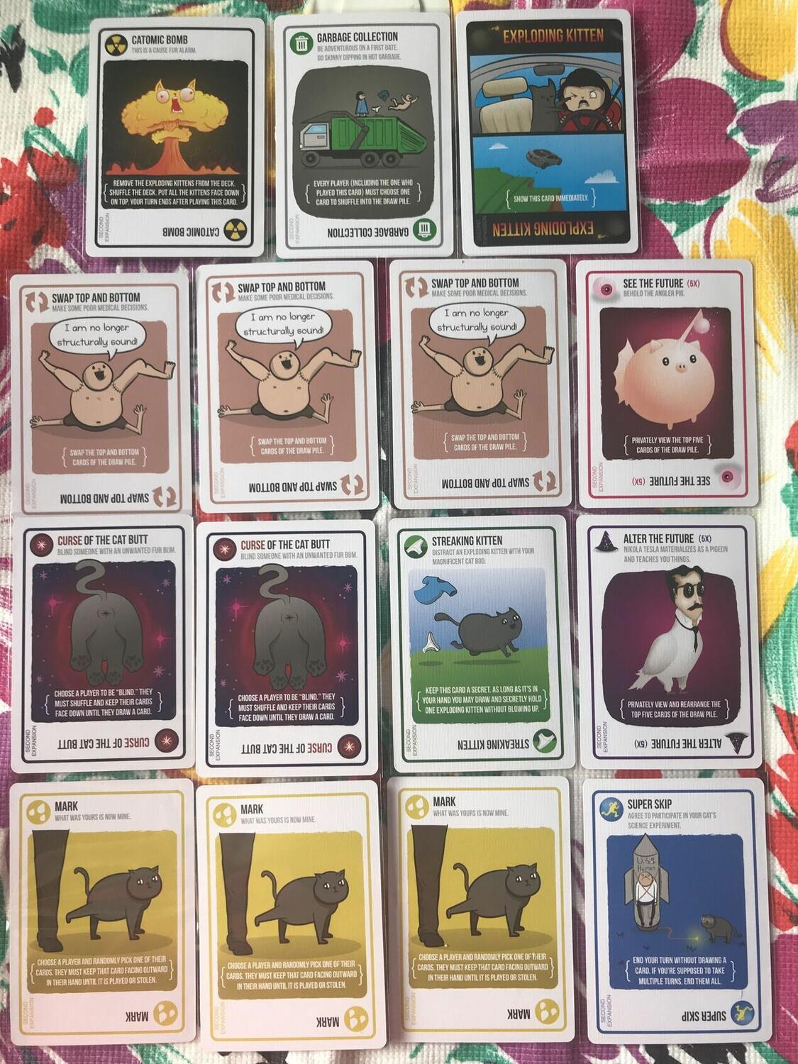 Exploding Kittens: Streaking Kittens Cartes