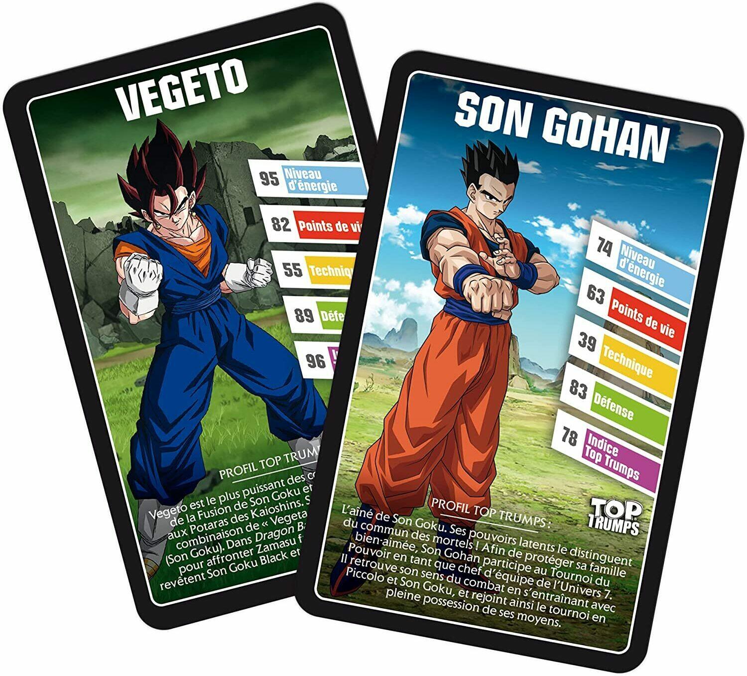 Top Trumps: Dragon Ball Super Cartes