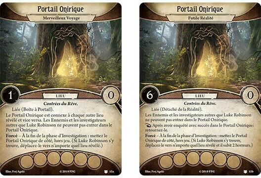 Horreur à Arkham: Le Jeu de Cartes - Les Dévoreurs de Rêves Cartes