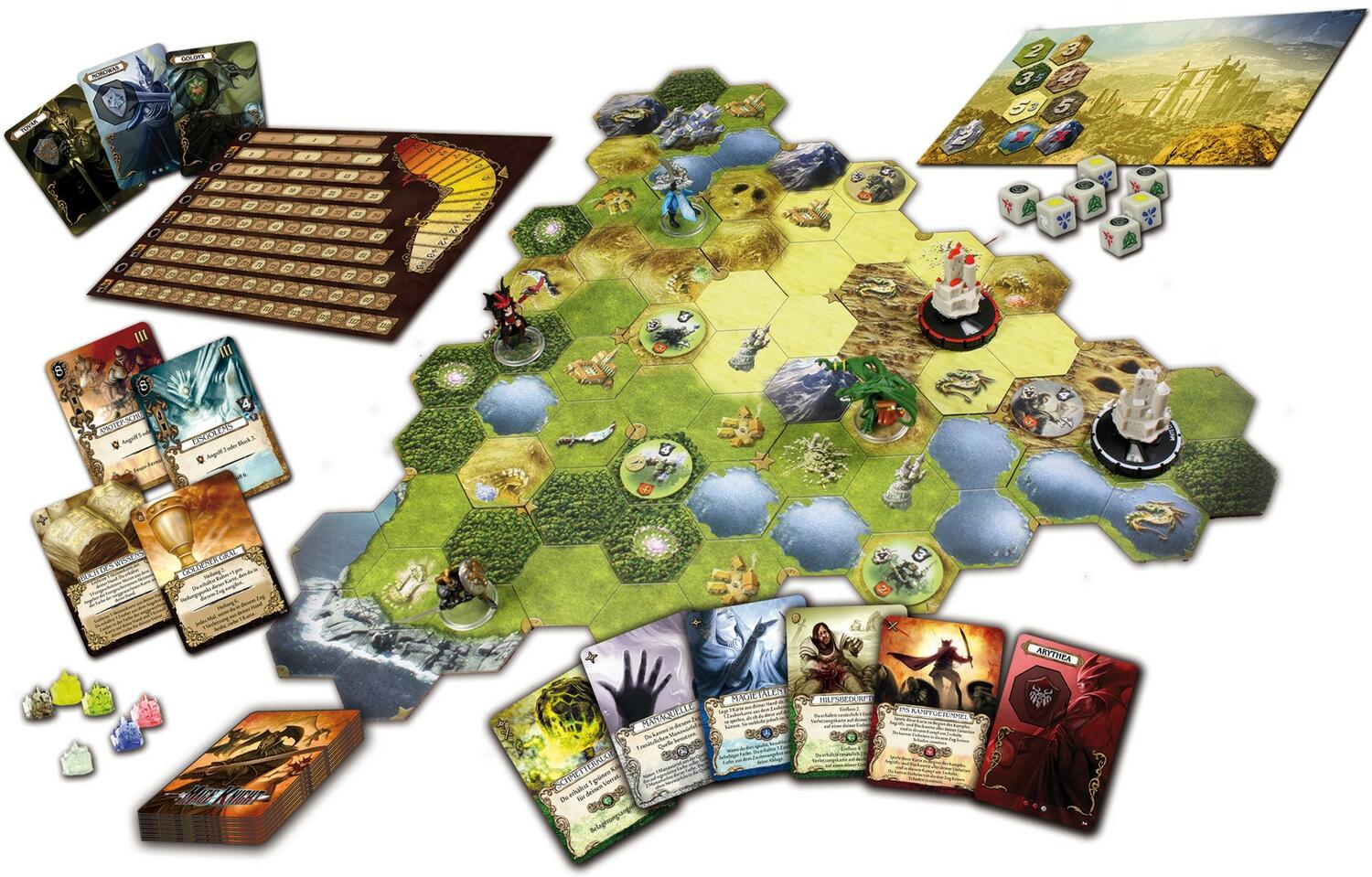 Mage Knight: Jeu de Plateau Eclate