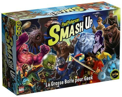 Smash Up: La Grosse Boîte pour Geek Cover 3d