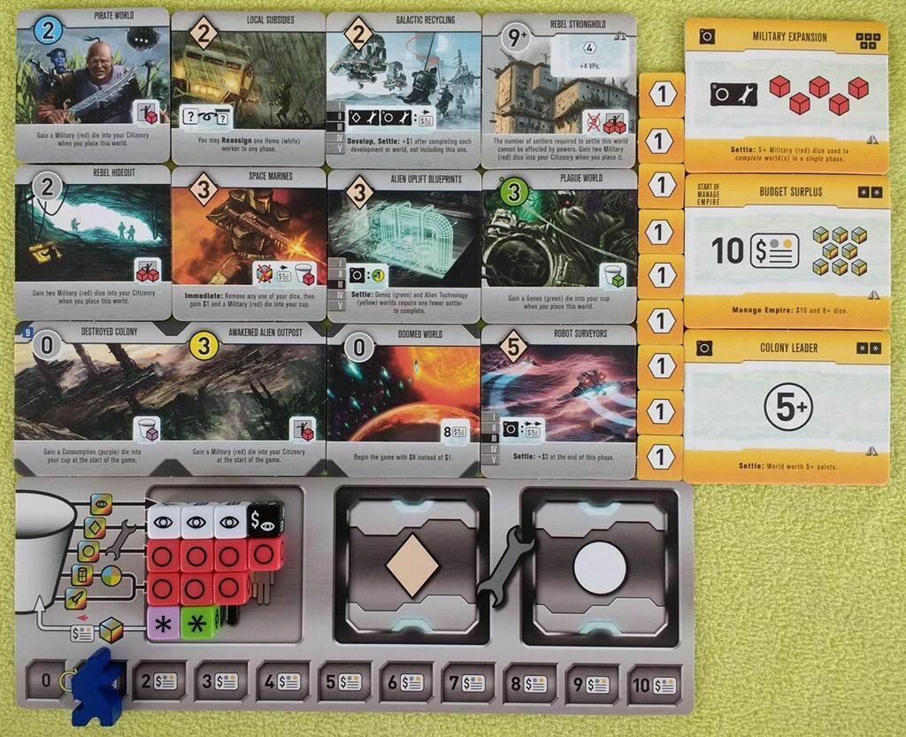 Roll for the Galaxy: Ambition Eclate