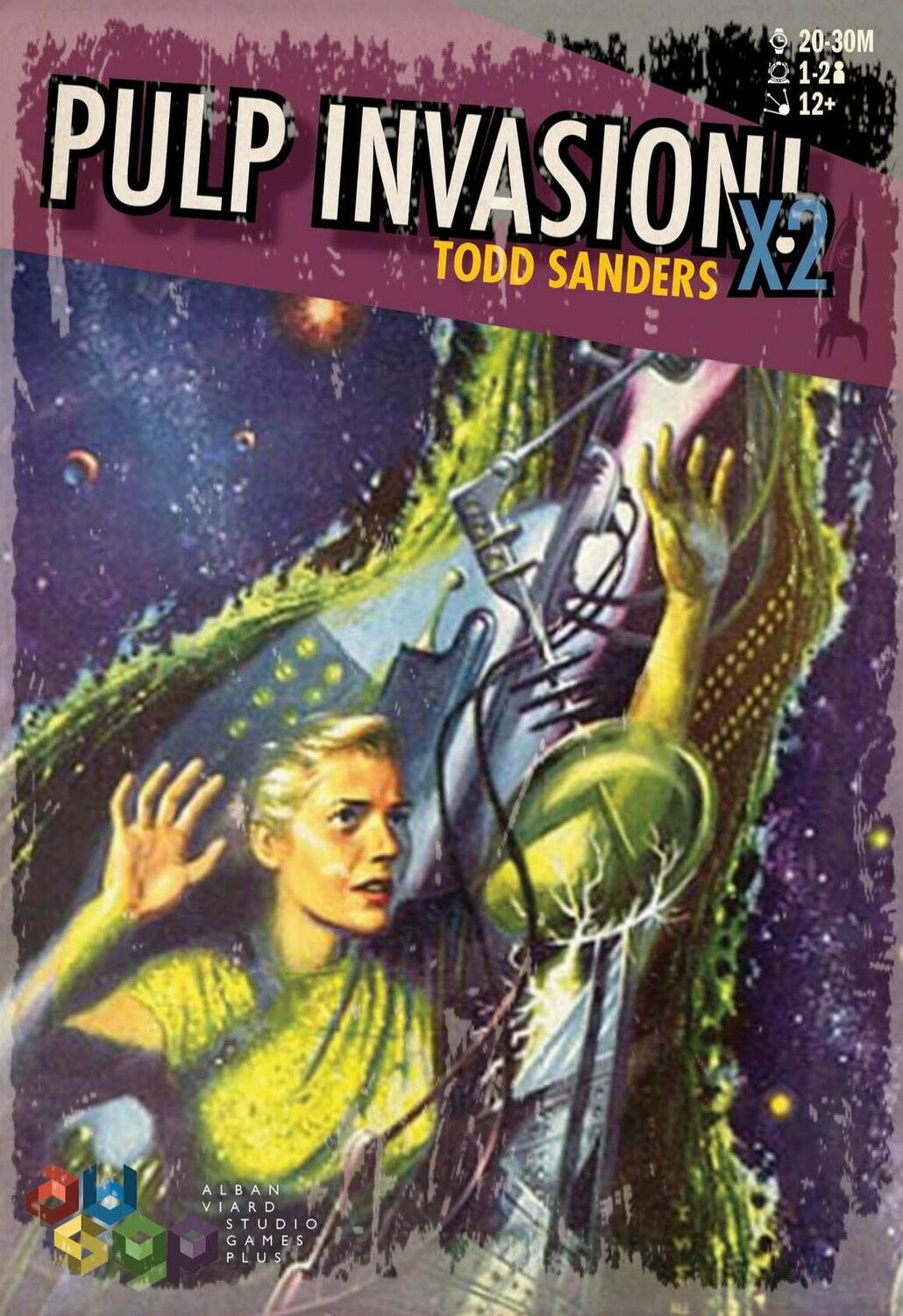 Pulp Invasion: X2 Cover