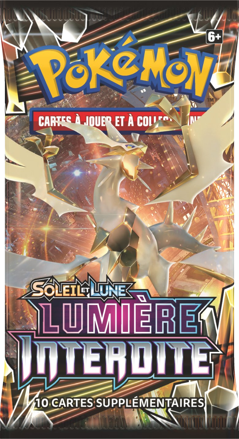 Pokémon Soleil et Lune: Lumière Interdite - Booster Cover Transparent