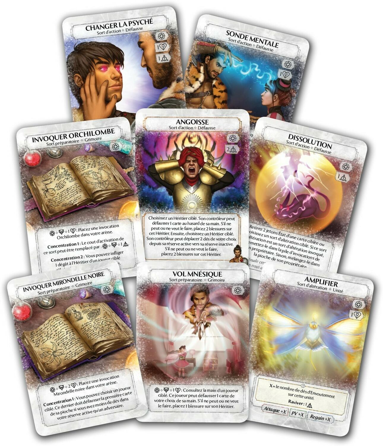 Ashes: Le Rugissement de la Rose Cartes