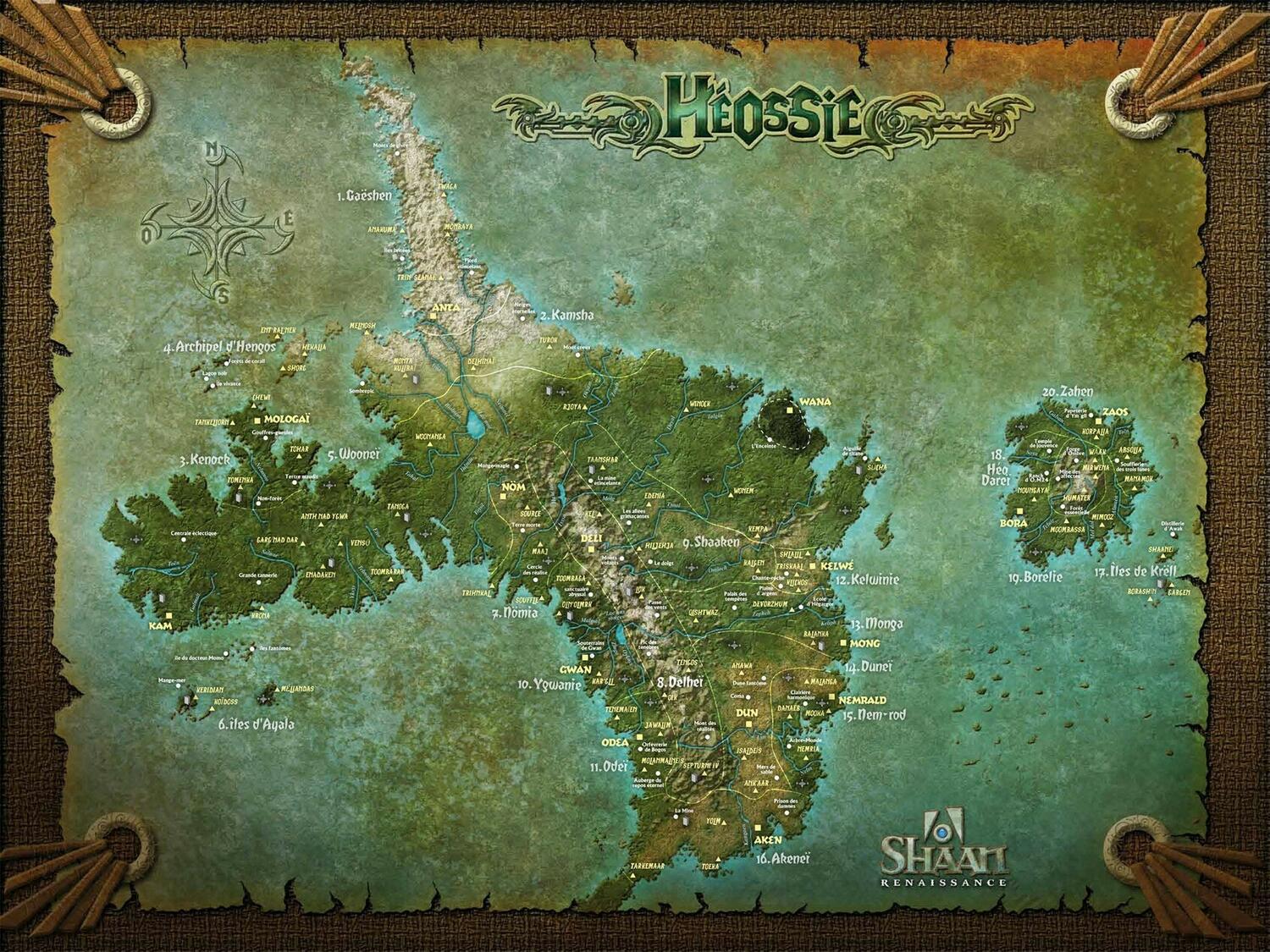 Shaan: Renaissance Map