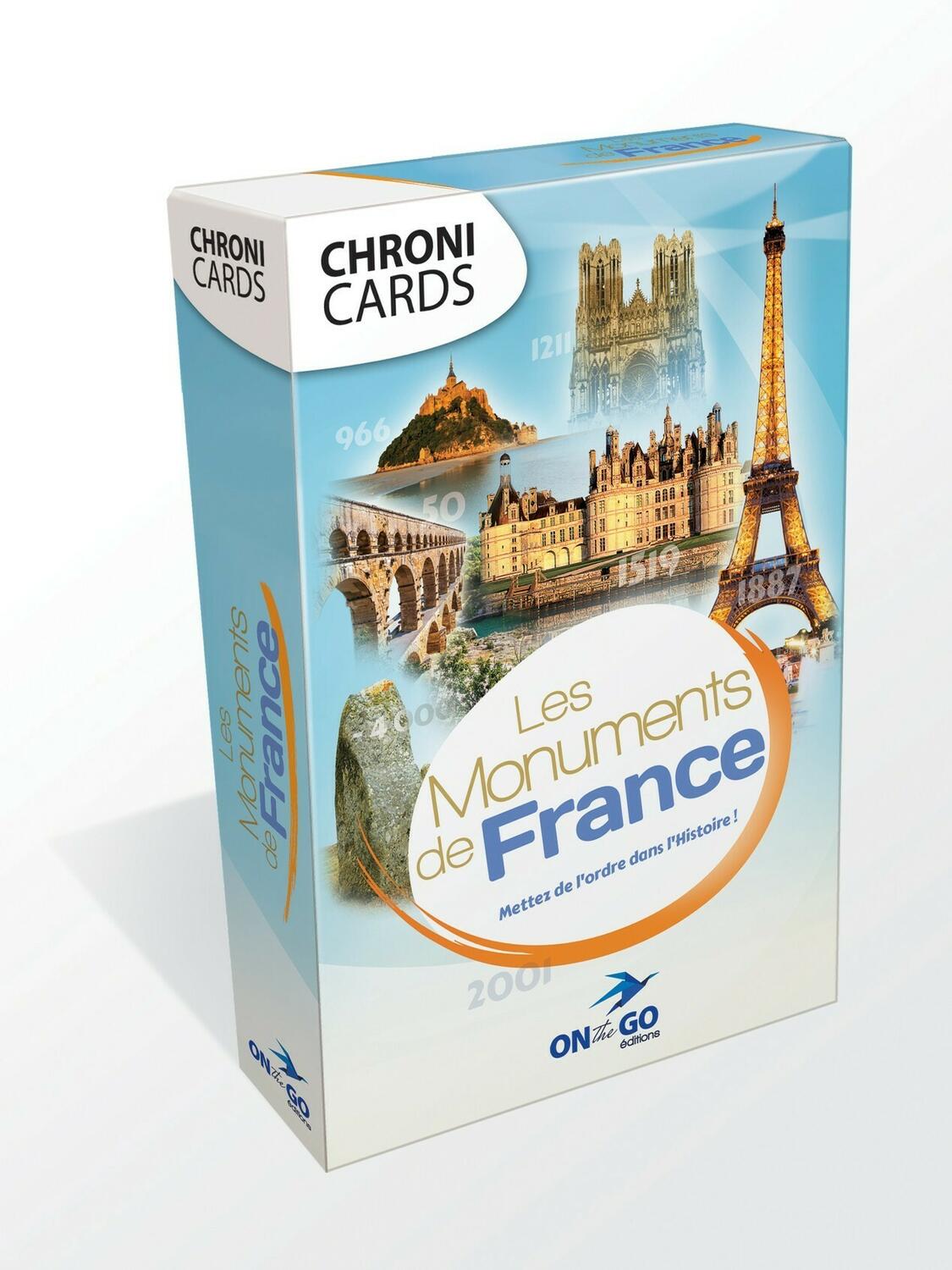 ChroniCards: Les Monuments de France Cover 3d