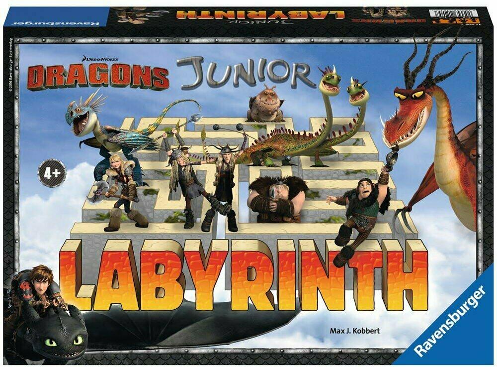 Labyrinth: Junior - Dragons Cover 3d