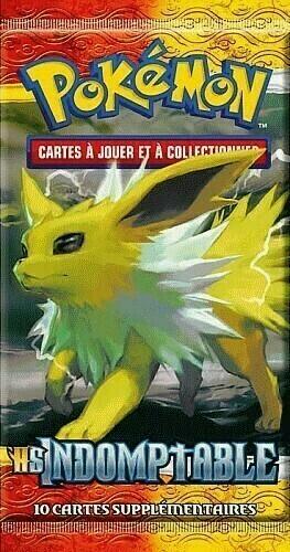 Pokémon: HeartGold & SoulSilver - HS Indomptable - Booster Cover