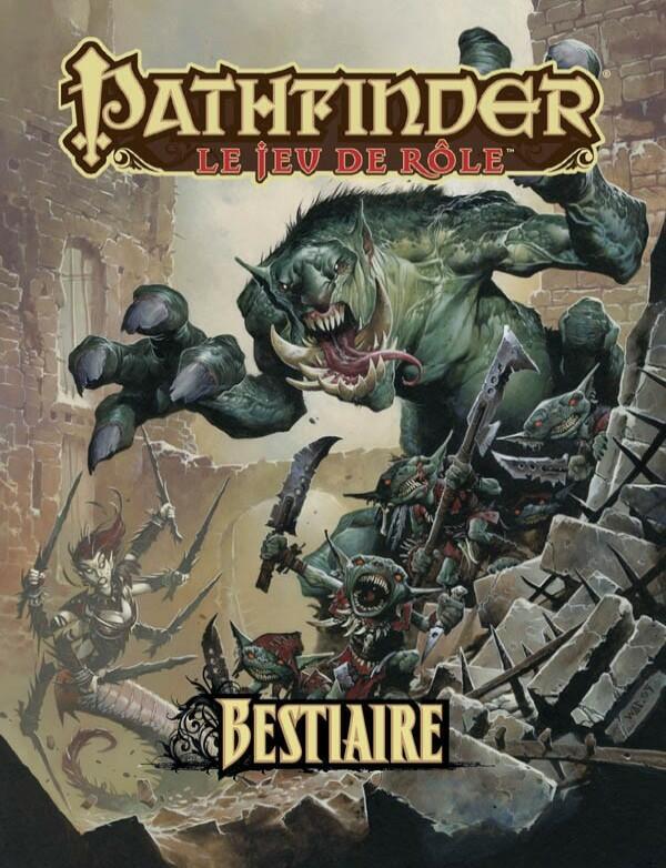 Pathfinder: Le Jeu de Rôle - Bestiaire Cover