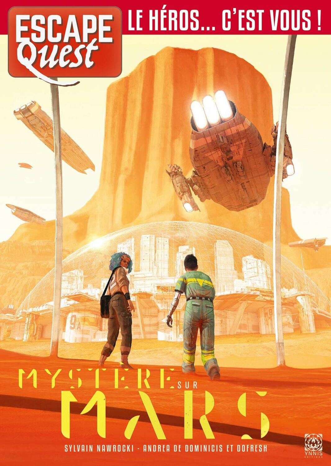 Escape Quest: Mystère sur Mars Cover