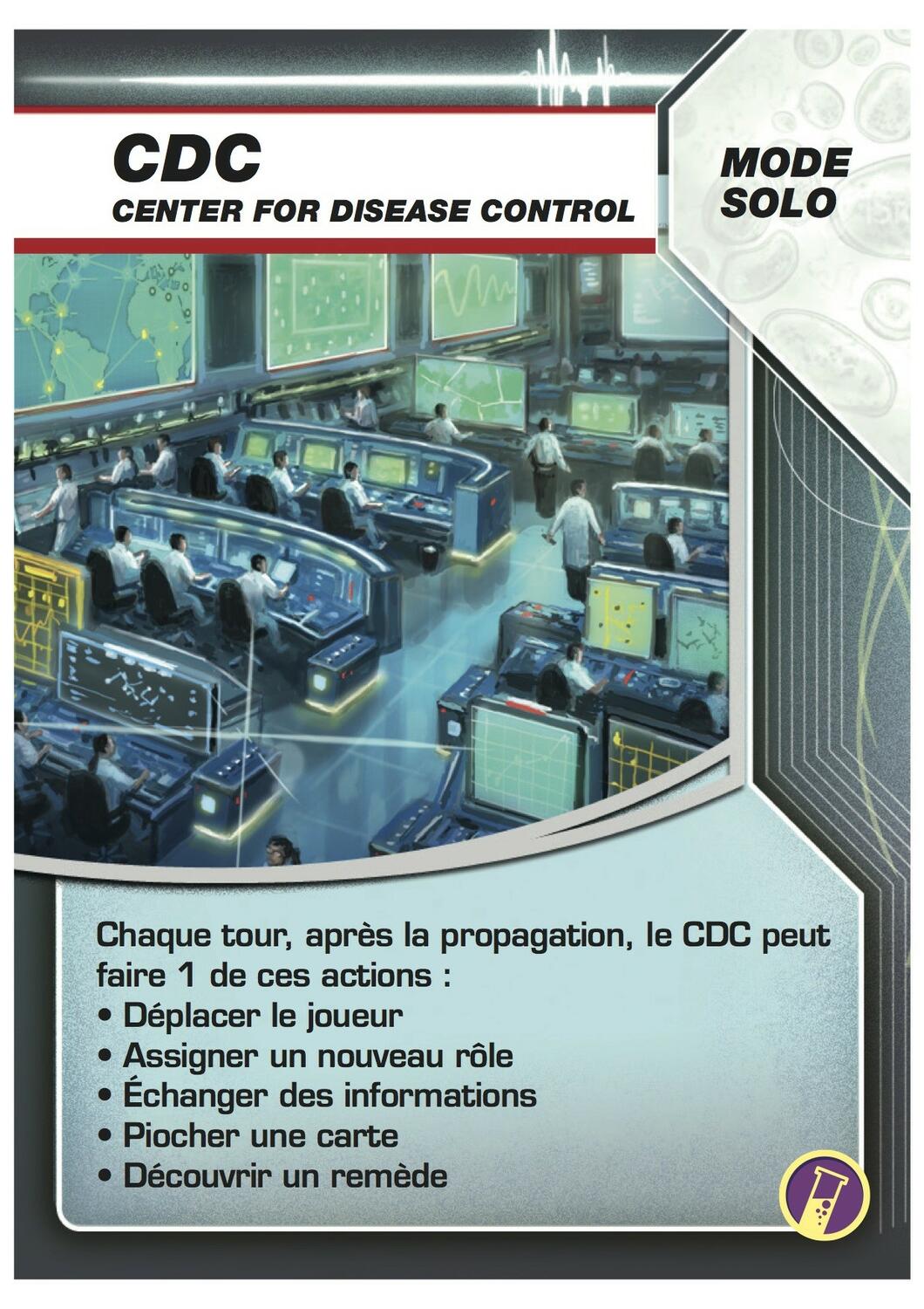 Pandémie: In Vitro Carte