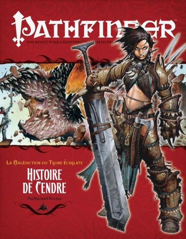 Pathfinder: La Malédiction du Trône Écarlate - Histoire de Cendre Cover