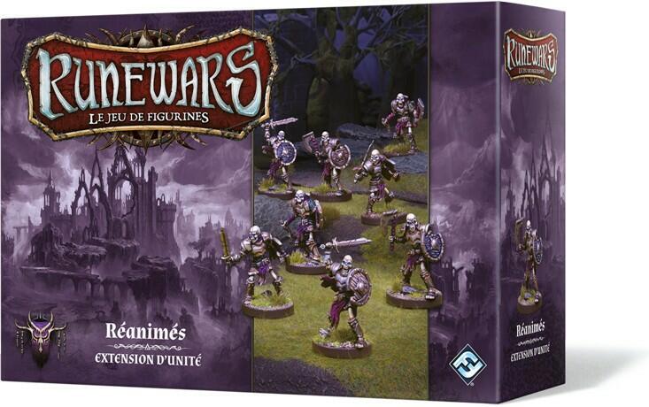 Runewars: Le Jeu de Figurines - Réanimés Cover 3d