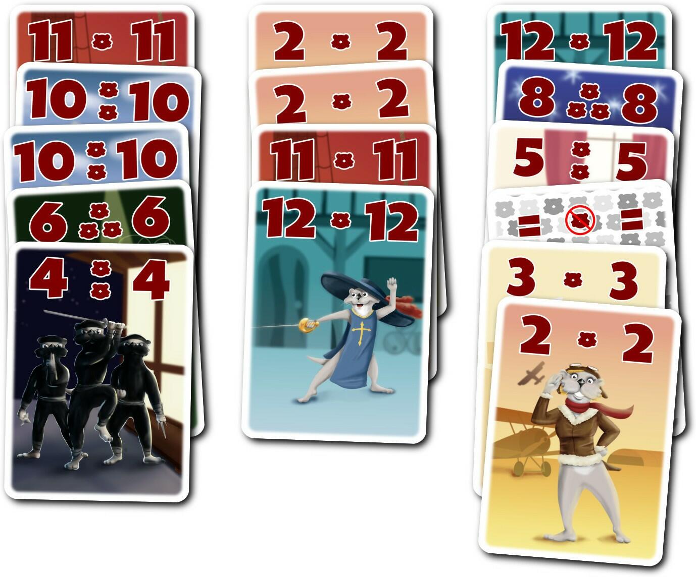 Les Loutres, ça Poutre ! Cartes