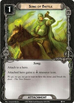 Le Seigneur des Anneaux: Le Jeu de Cartes - Les Marais des Morts Carte