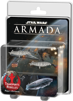 Star Wars: Armada - Transports Rebelles Cover Transparent