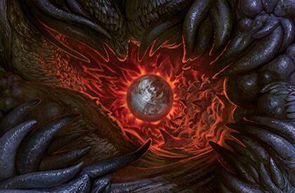 Horreur à Arkham: Le Jeu de Cartes - Devant le Trône Noir Artwork