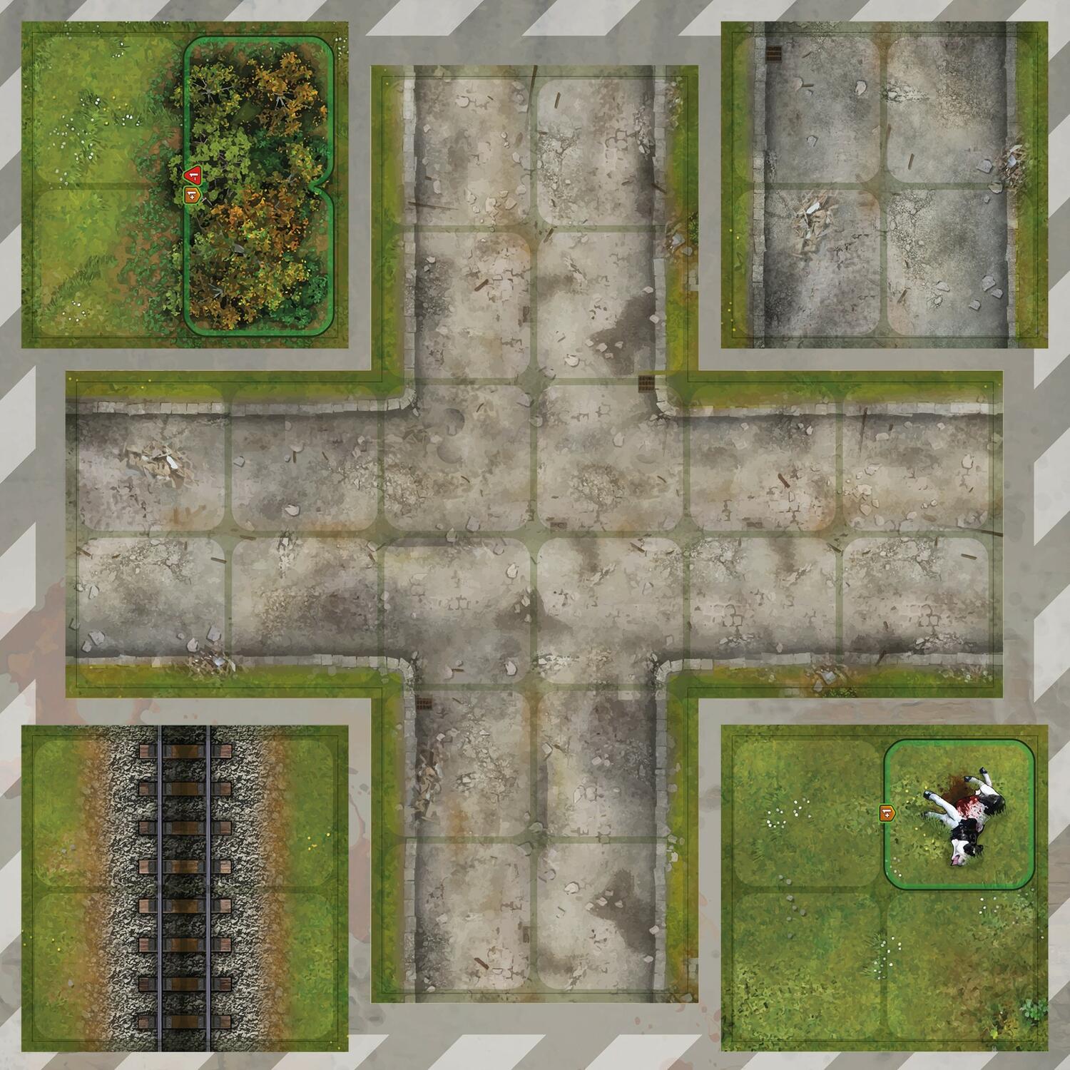 Heroes of Normandie: Battleground Set 3 - Terrain Pack Tuiles