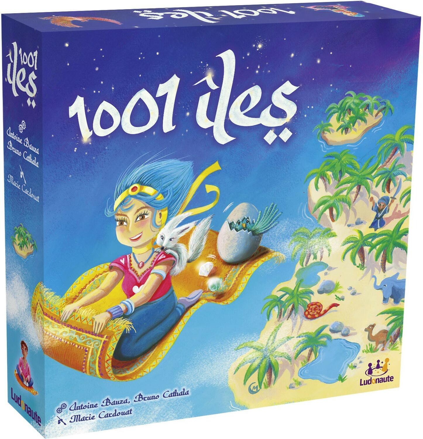 1001 Îles Cover 3d