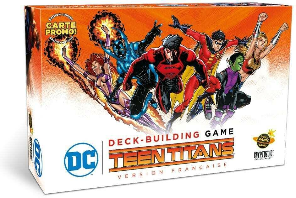 DC Comics: Deck-Building Game - Teen Titans Cover 3d