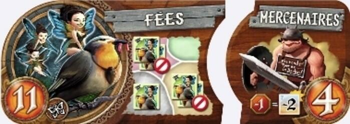 Small World: Même pas Peur ! Tuiles