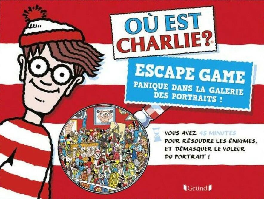 Escape Game: Où est Charlie ? Cover