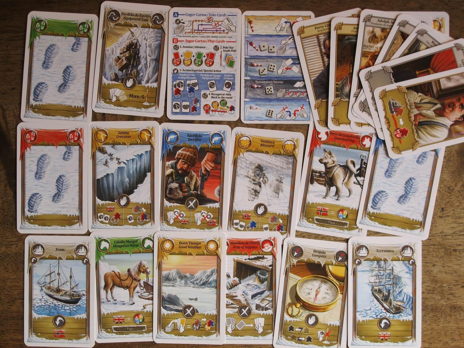 1911: Amundsen vs Scott Cartes