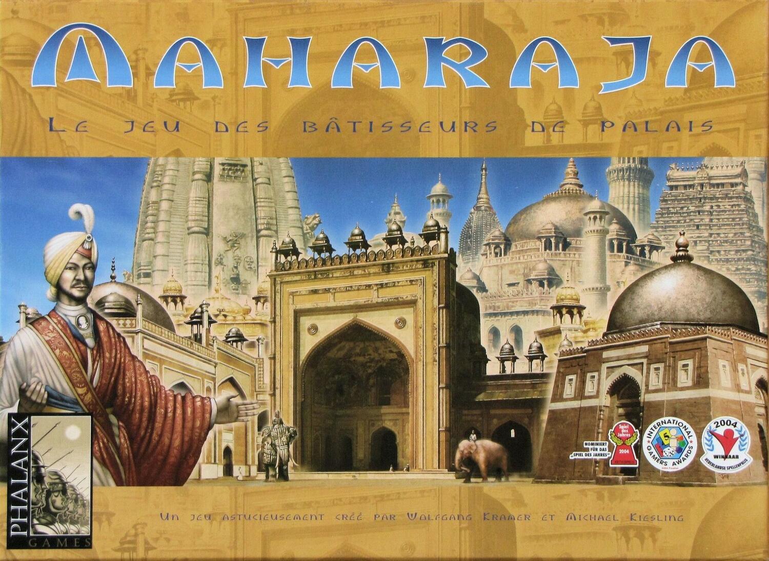 Maharaja: Le Jeu des Bâtisseurs de Palais Cover