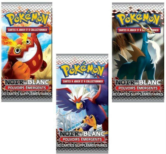 Pokémon: Noir & Blanc - Pouvoirs Émergents - Booster Covers