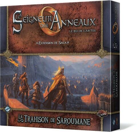 Le Seigneur des Anneaux: Le Jeu de Cartes - La Trahison de Saroumane Cover 3d
