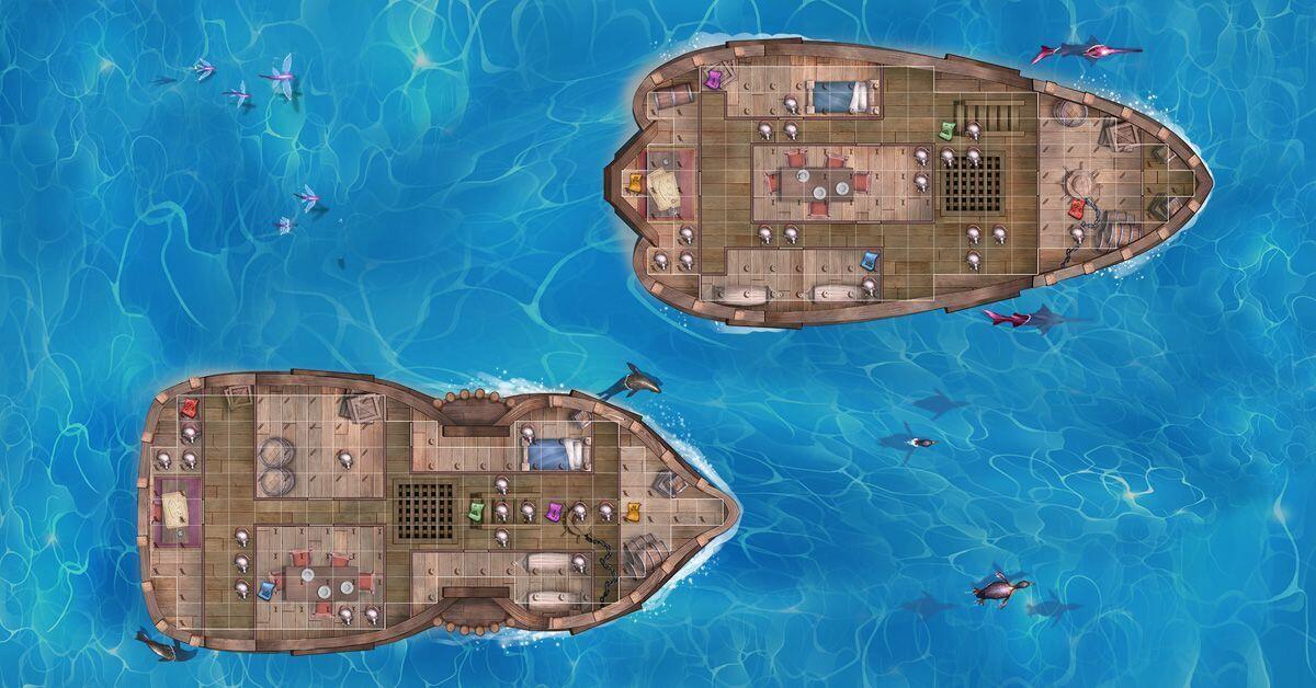 L'Île des Chats: Pack de Bateaux Plateau