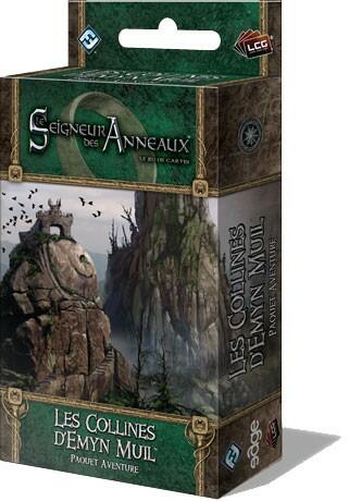 Le Seigneur des Anneaux: Le Jeu de Cartes - Les Collines d'Emyn Muil Cover 3d