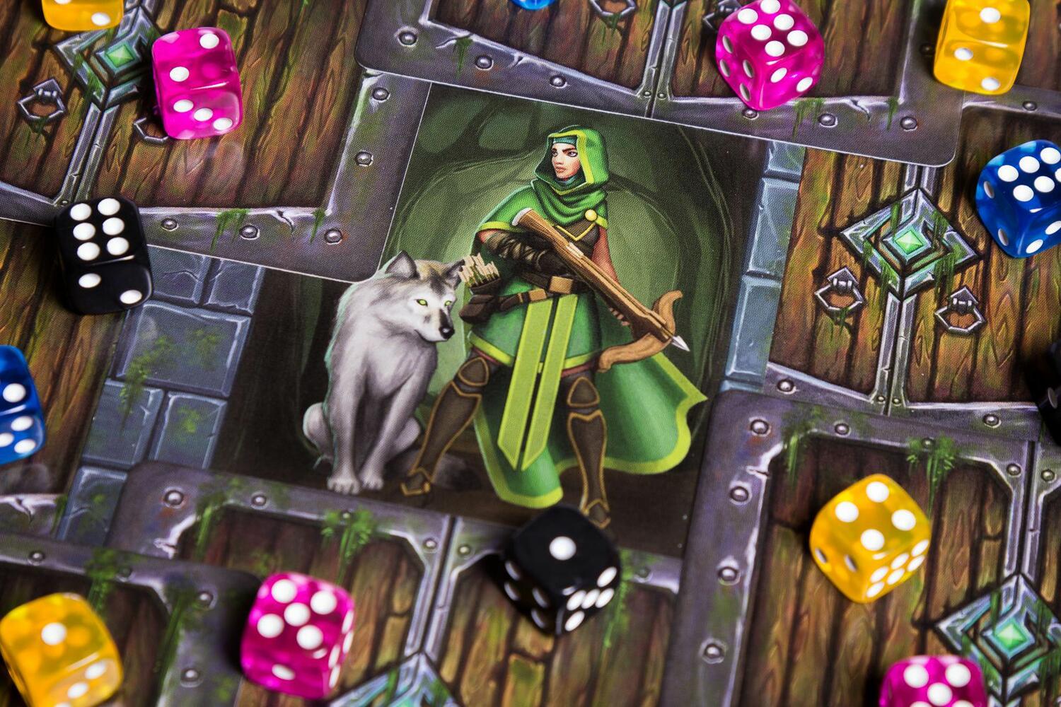 One Deck Dungeon: Forêt des Ombres Zoom
