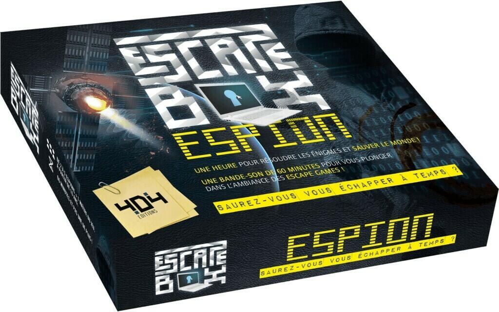 Escape Box: Espion Cover 3d