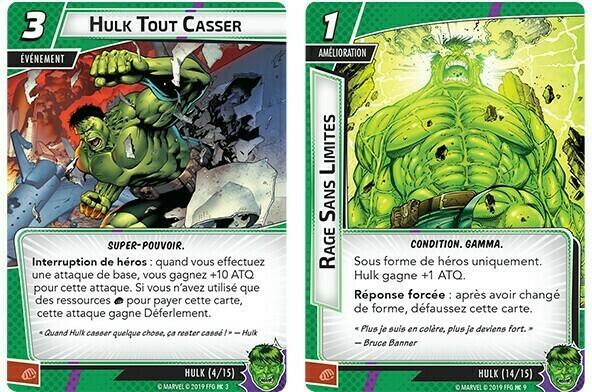 Marvel Champions: Le Jeu de Cartes - Hulk Cartes